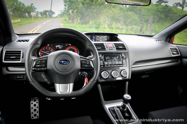 2014 Subaru WRX dashboard shot