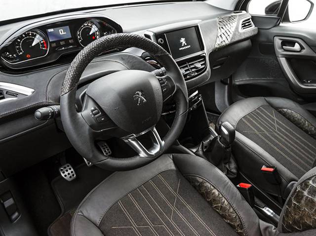 The interior of the 208 Natural