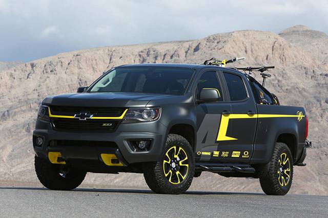 The front of the Colorado Performance concept