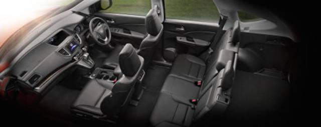 Interior of the 2015 Honda CR-V