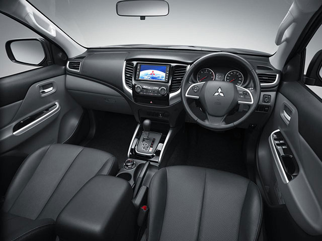 The cabin of the 2015 Triton