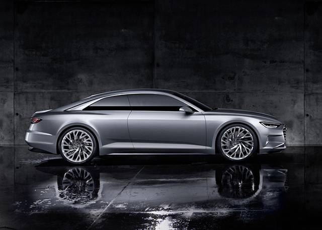 The silhouette of the Audi Prologue