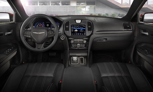The interior of the 2015 Chrysler 300