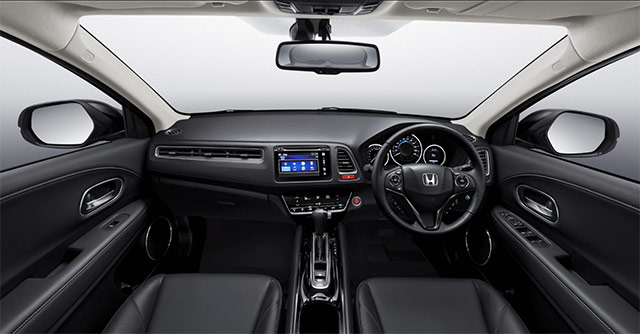 The interior of the 2015 Honda HR-V