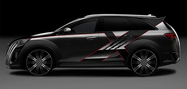 The X-Men themed Kia Sorento