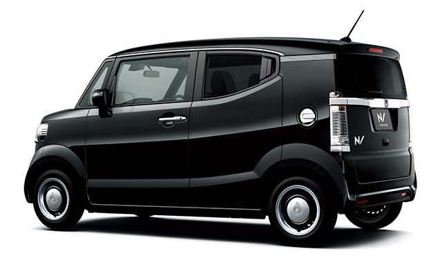 Rear of the Honda N/