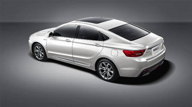 The rear of the Geely GC9