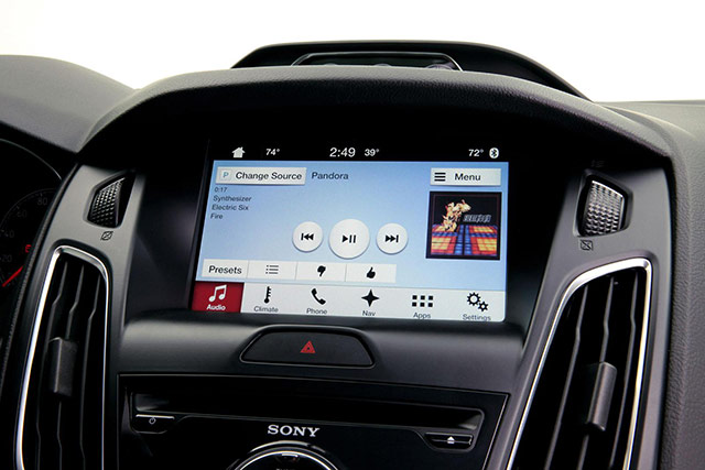 Ford Sync 3 infotainment system