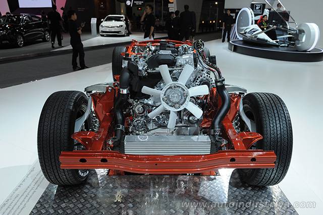 Nissan Navara NP300 chassis