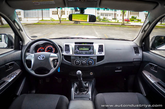 Hilux TRD interior