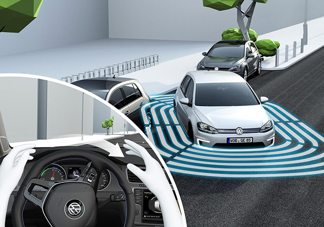 Volkswagen's advanced park assist feature