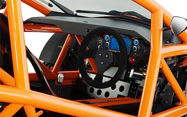 The interior of the Ariel Nomad
