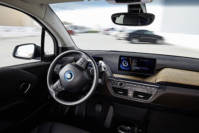 BMW laser-guided i3 concept automated driving