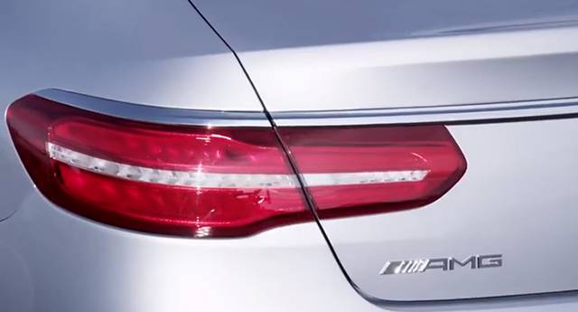 The rear of the GLE 63 AMG