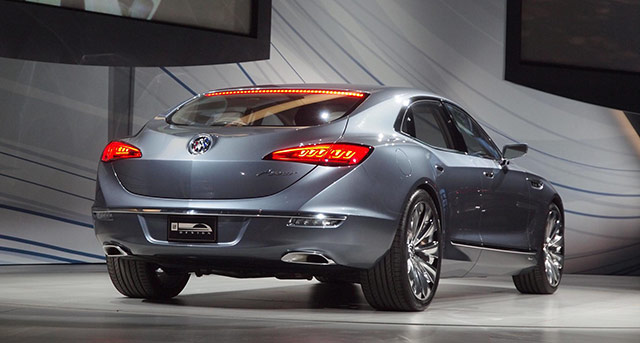 Rear of the Buick Avenir Concept