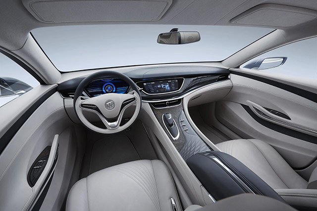 Interior of the Buick Avenir Concept
