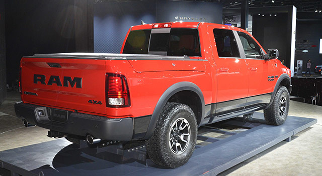 Rear of the 2015 Ram 1500 Rebel