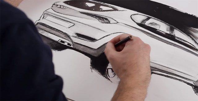 Sketch of the all-new Tucson