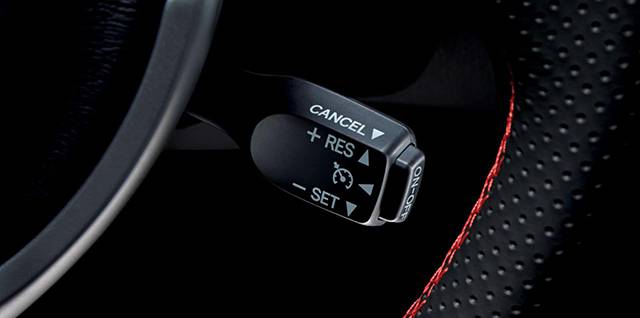 Cruise Control fitted as standard on S models of the 2015 BRZ