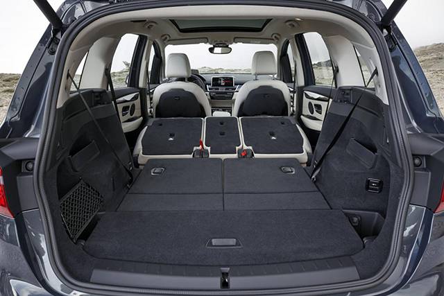 The ample storage space of the BMW 2-Series Gran Tourer