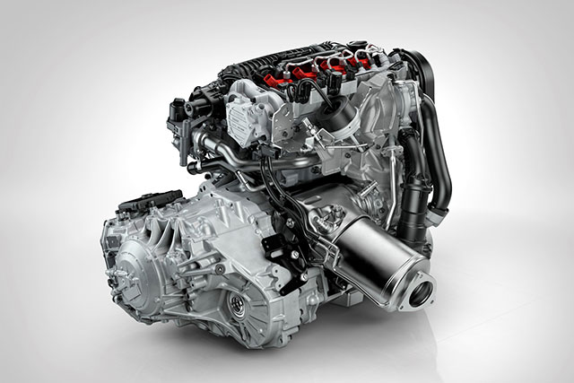 2014 Volvo Cross Country engine