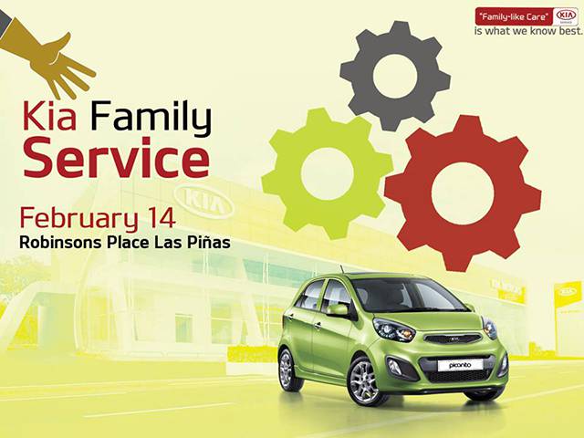 Kia Family Service program 2015