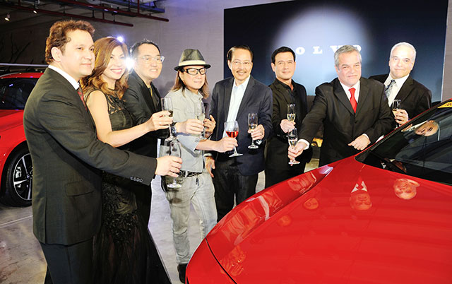 The honored guests during the Night of the Arts