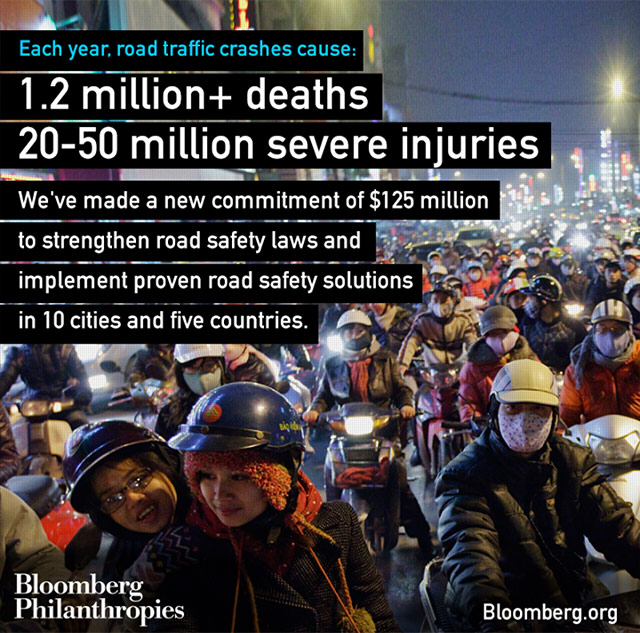 Bloomberg Philanthropies Global Road Safety Initiative program
