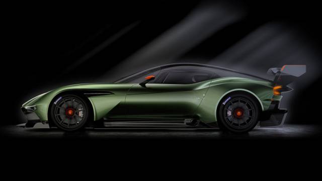 Side of the Aston Martin Vulcan