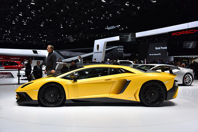 The Lamborghini Aventador LP750-4 Superveloce