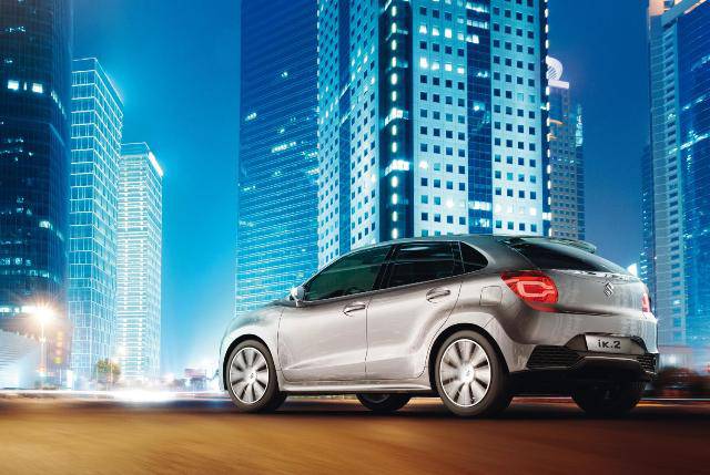 Rear of the Suzuki iK-2 concept