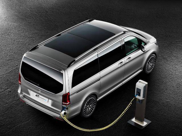 Rear of the Mercedes-Benz Vision e