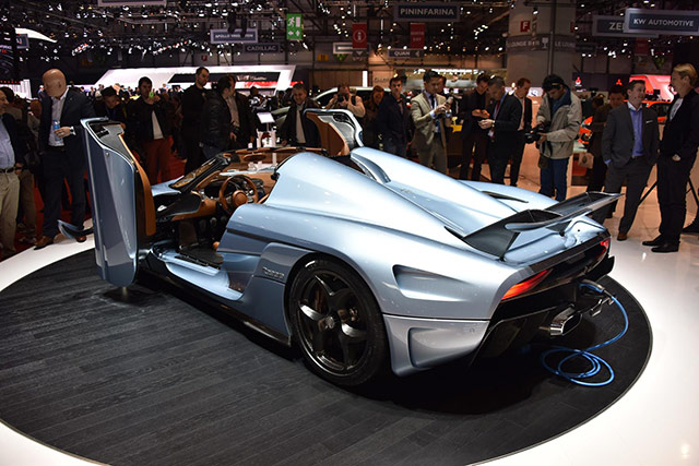 Rear of the Koenigsegg Regera