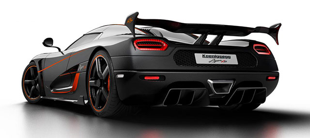 Rear of the Koenigsegg Agera RS