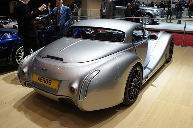 The rear of the all-new Morgan Aero 8 