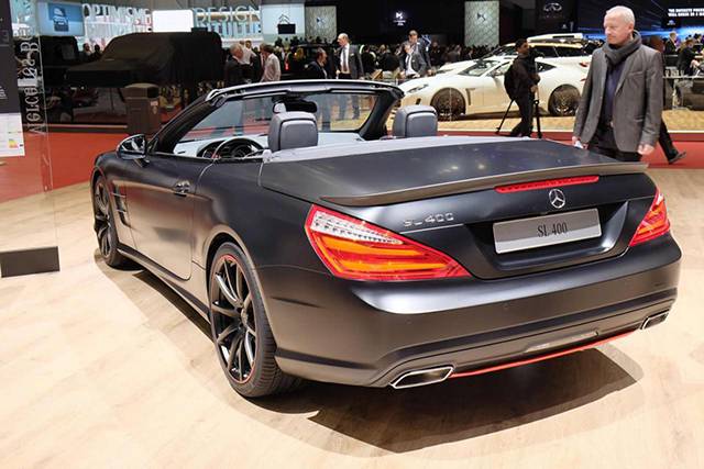 Rear of the Mercedes-Benz 417 Mille Miglia