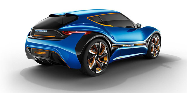 Rear of the NanoFlowcell Quantino concept