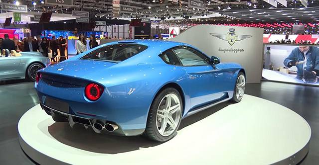 The rear of the Berlinetta Lusso