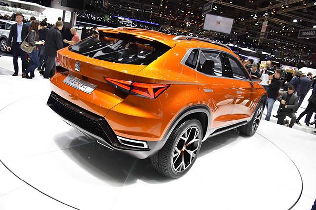 The rear of the SEAT 20V20 concept