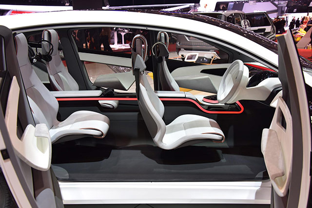 Interior of the Tata ConnectNext concept