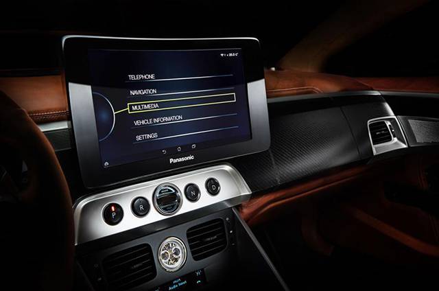 The Curved Control Screen from Panasonic