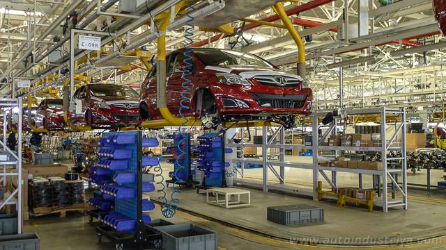 BAIC production line