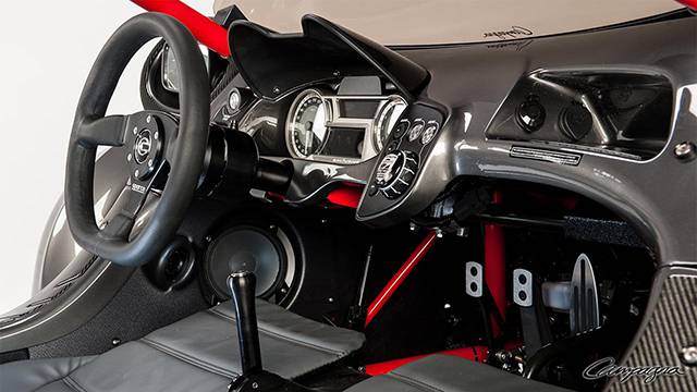 The interior of the T-REX 20th Anniversary