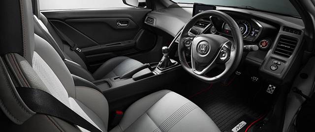 The interior of the Honda S660