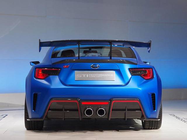 Subaru BRZ STI Performance Concept rear