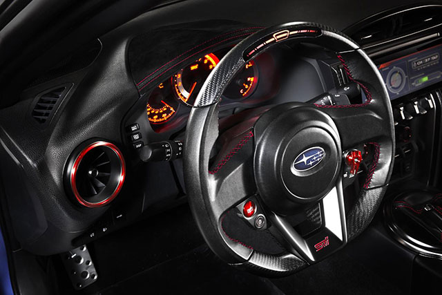 Subaru BRZ STI Performance Concept interior