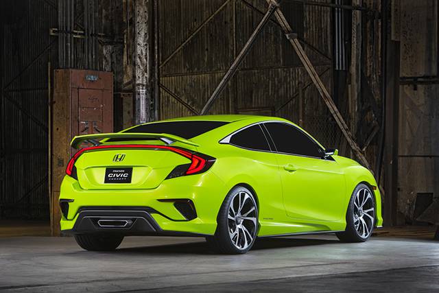 Honda Civic Concept rear quarter