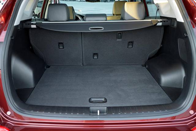 2016 Hyundai Tucson cargo space
