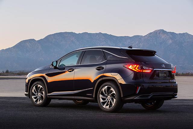 2016 Lexus RX rear
