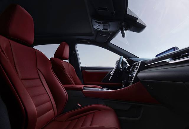2016 Lexus RX interior